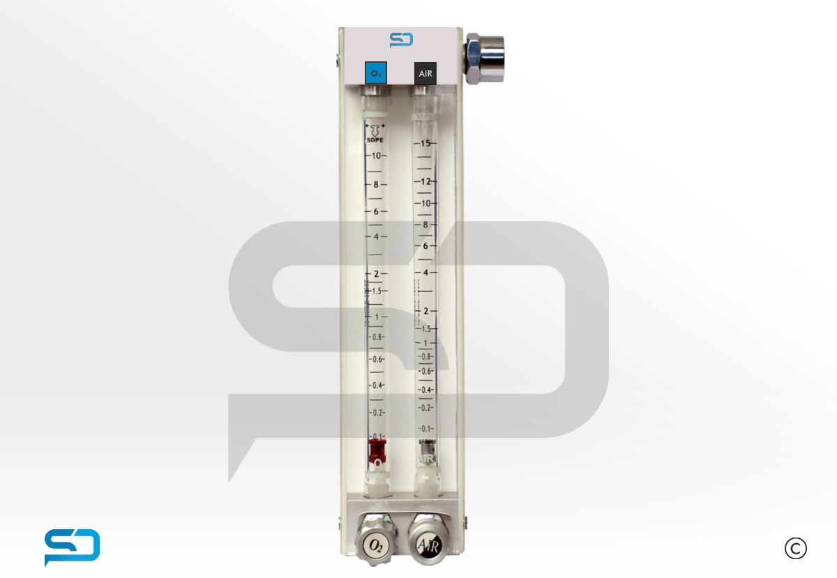Anesthesia Flow Meter Rotameter